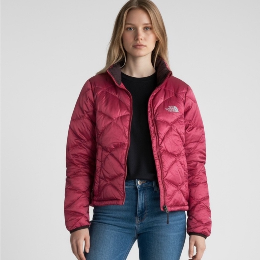The North Face Satin Rose Down Filled‎ Puffer Jacket